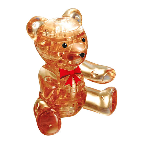 Robetoy Crystal Puzzle Pussel 3D Björn Teddybjörn Bear 41st bita