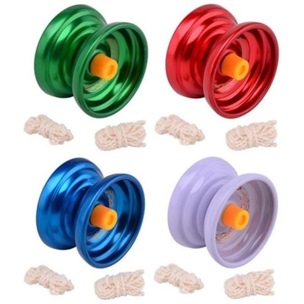 Leksaker Jo-Jo Jojo YoYo Trissa 29483 Superspin Metallic Metall 2.Blå