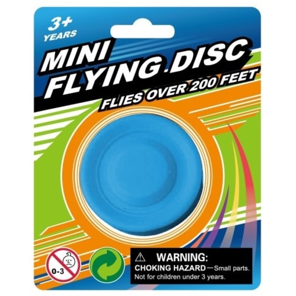 Robetoy Leksaker Flyer Flying MINI Disc 6cm VÄLJ FÄRG 1.Blå