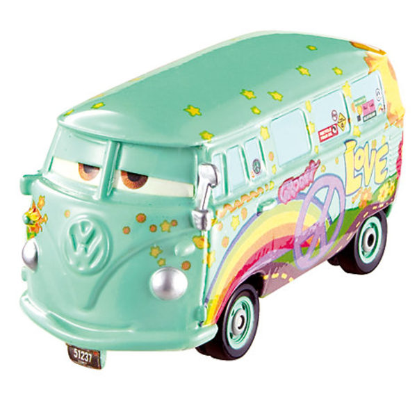 Disney Cars Bilar Pixar Mattel Metall bil - Bussen Fillmore CB1-