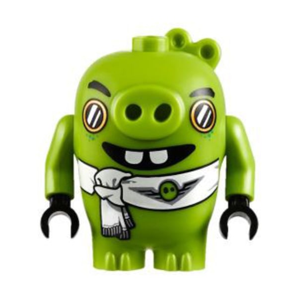 Lego Figur Angry Birds Figs - Pilot Pig Green LF26-1