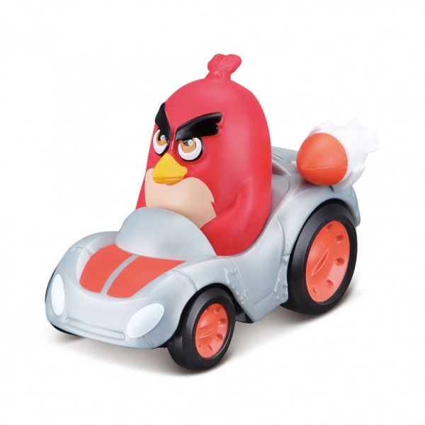 Leksaker Angry Birds Cars Bilar Crushers Pullback Racers 7cm Red