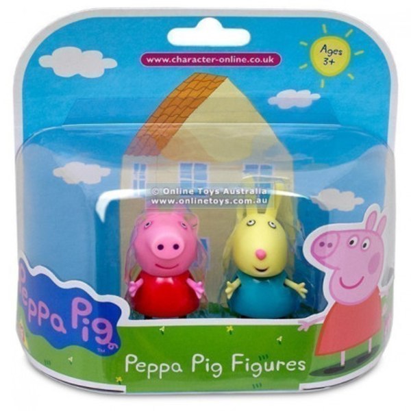 Maki figurer Peppa Pig Greta Gris Twin 2-Pack Greta & Rebecca Ra