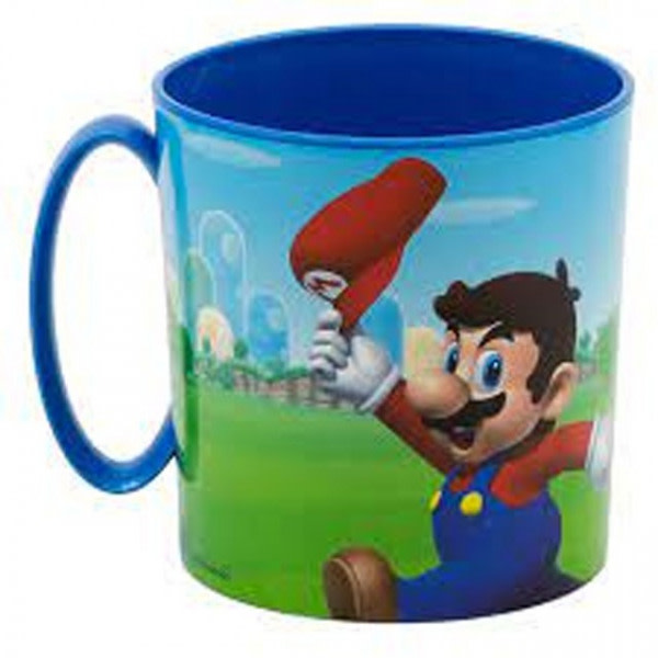 Super Mario 1st Micro Kopp 21404 Mugg med handtag 350ml Blå