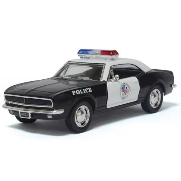 Leksaker Bilar Cars 13cm 61187 Police 1967 Chevy Camaro Polis Re