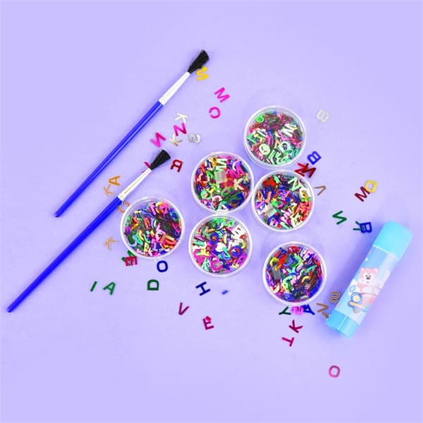 Leksaker Pyssel Glitter Fun 22644 GLITTER Alfabet Bokstäver med