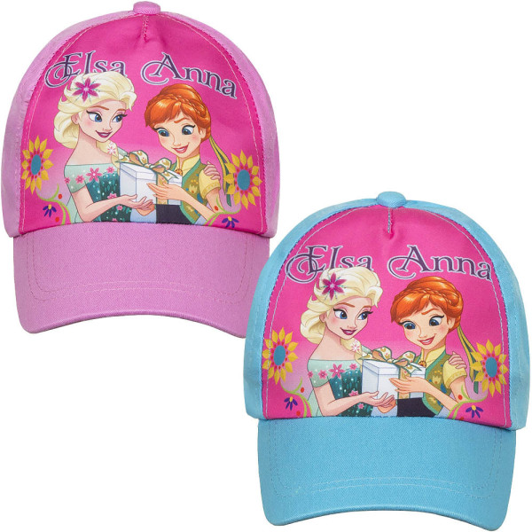 ZTR Keps Cap Hat Disney Frost Frozen Elsa & Anna Text 51cm (1 Lj