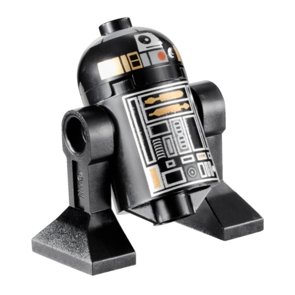 Lego Figurer Disney Star Wars R2-Q5 R2Q5 Svart Droid Robot LF50-