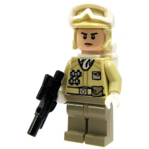 Lego Figurer Star Wars Hoth Rebel Trooper 8083 LF50-23