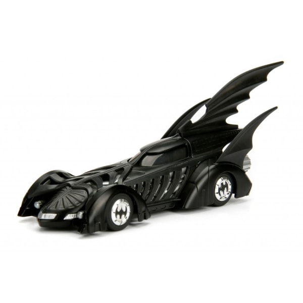 Batman DC Bilar Cars metall Batmobile 1:32 1995 Forever Wings