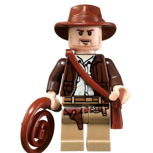Lego Indiana Jones - Jones Himself med Axelväska och Piska LF2-5