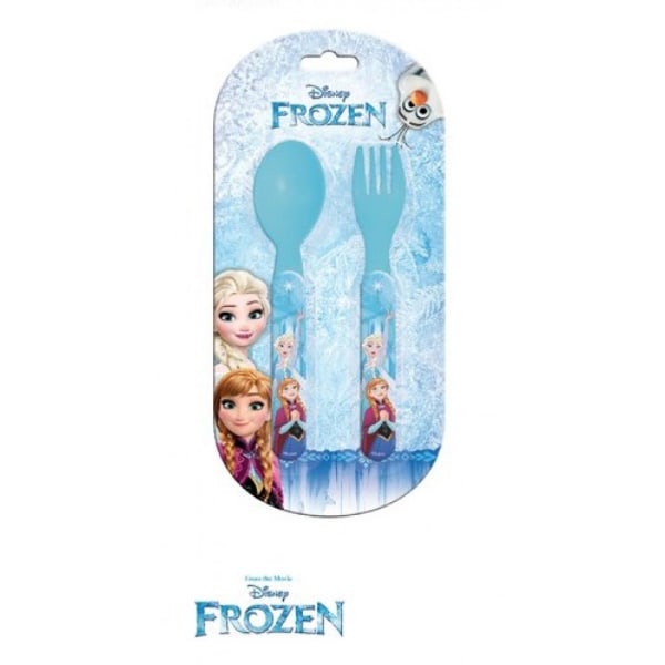 ZTR Bestick Sked & Gaffel Disney Frost Frozen Elsa Anna 13cm