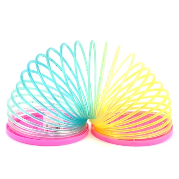 Leksaker 59074 Spiral fjäder LED Magic Spring Rainbow med ljus L
