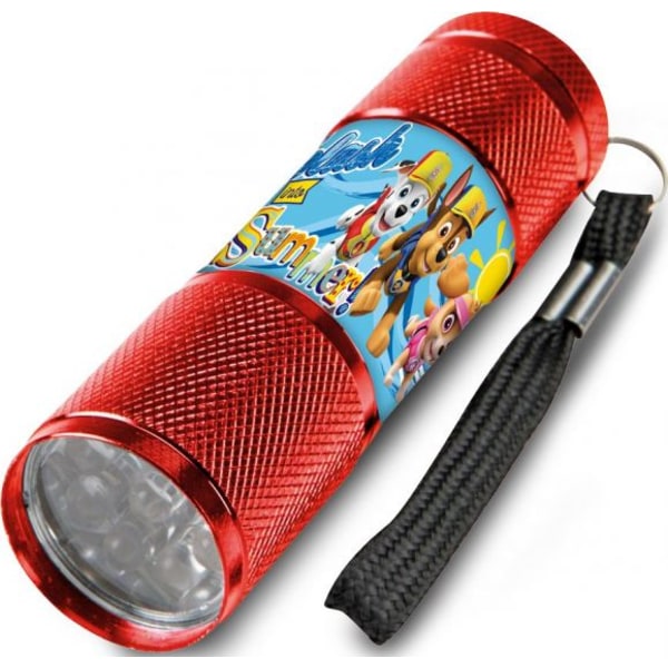 Köp VN Disney Paw Patrol Alu Ficklampa LED 9cm RÖD | Fyndiq