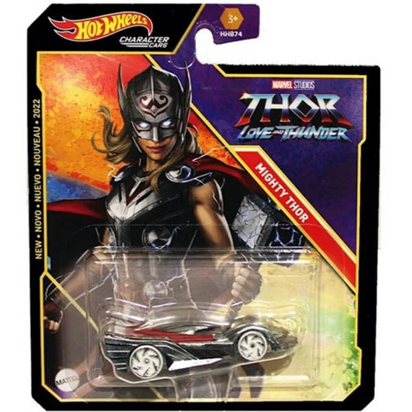 Hot Wheels Cars Bilar metall 7cm Marvel HHB74 Mighty Thor