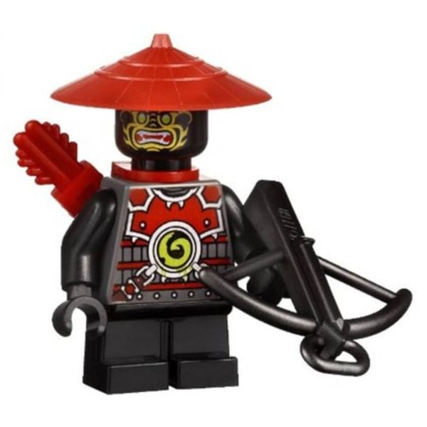 LEGO Ninjago - Scout Swordsmen Black/yellow face BL5