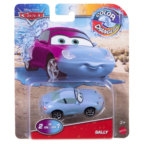 Disney Cars Bilar Pixar ABG Mattel Colour Color Changers Sally P
