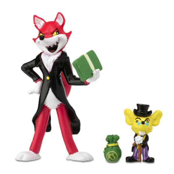 Leksaker Micki Bamse Figurset Figurer Krösus Sork & Reinard 0015