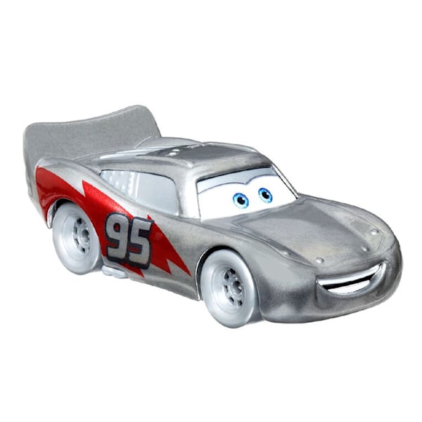 Leksaker Disney Cars Bilar 100th Anniversary Silver metall McQue