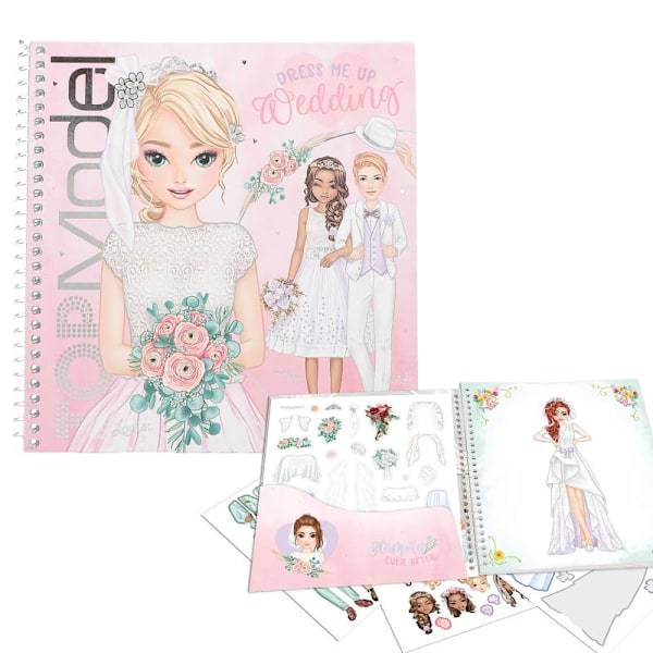 Leksaker Top Model Topmodel Pysselbok Dress me up Wedding Bröllo