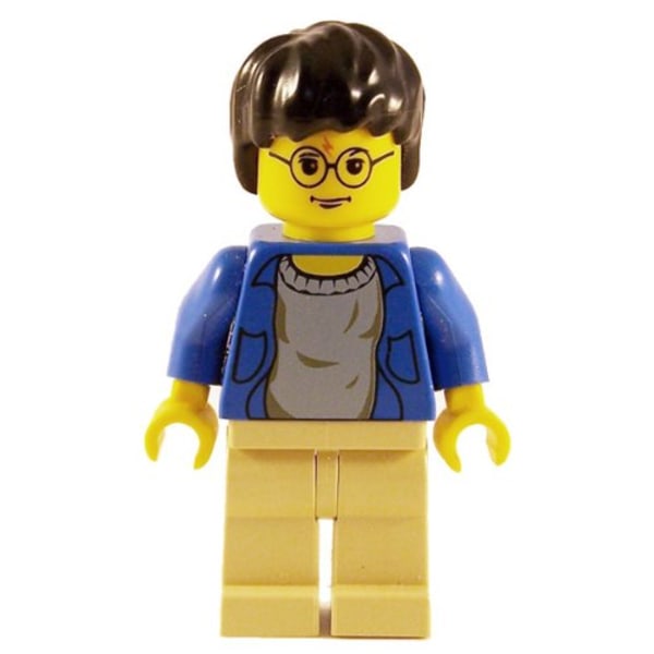 Lego Figurer Harry Potter Blå beige klassisk BL2-4
