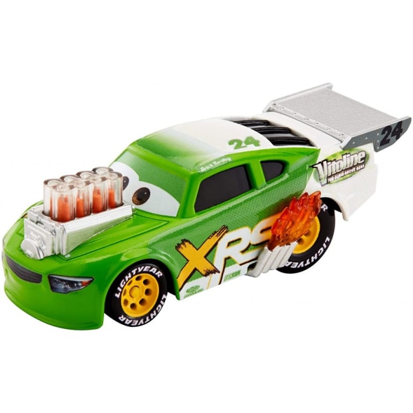 Disney Pixar Cars Bilar Metall bil XRS Drag Racing Vitoline Bric