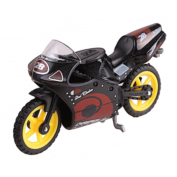 Rob Motorbike Motorcykel Mc Race Bike 9cm Svart 28