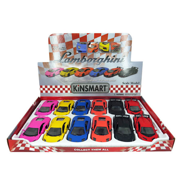 Suntoy Leksaker 28.1241 Bilar Cars 1:36 Lamborghini 13cm Välj 5.svart