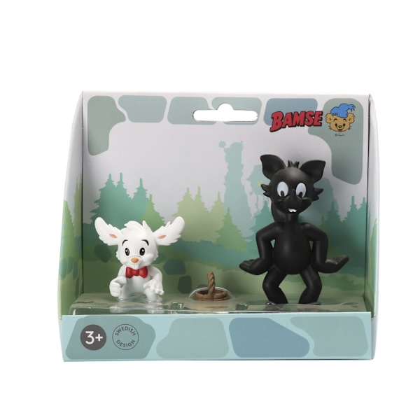 Leksaker Micki Bamse Figurset Figurer Vargen & Lille Skutt 0004