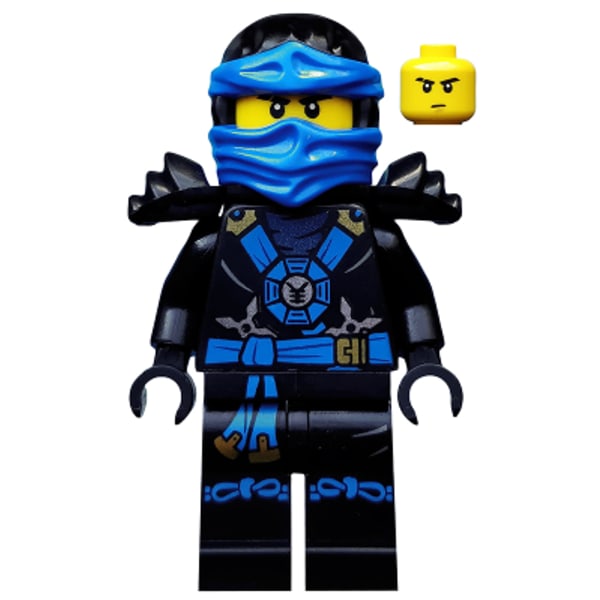 LEGO Ninjago Figur Jay black Deepstone Possession BL2-22