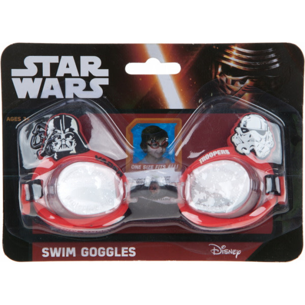 Simglasögon Swim goggles Disney STAR WARS Vader Trooper Röd/svar