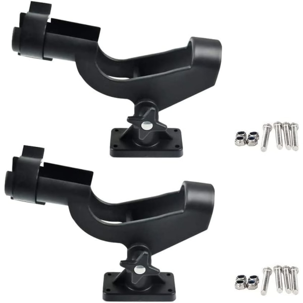 2-pack 360 graders fiskespöhållare med 2 hållare för Boat Kaya