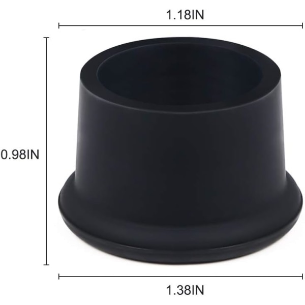 Set med 6 Silikonvinkorkar, Rund Flaskpropp, Öl/Öl