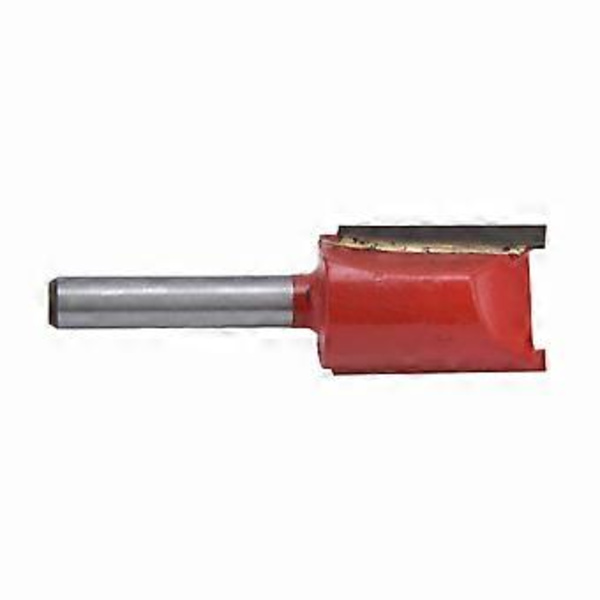 Rak Bit Förlängd 2 Flöjt Legering Stål Trimming Spårning CNC Träbearbetning Verktyg 1/4in Skaft 17mm ( )