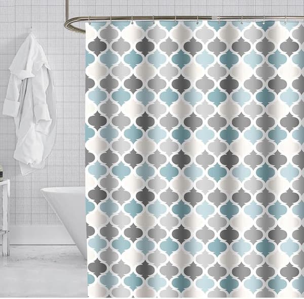 Duschdraperi 150 x 200 cm Mögelresistent Badrumsdraperi Polyester