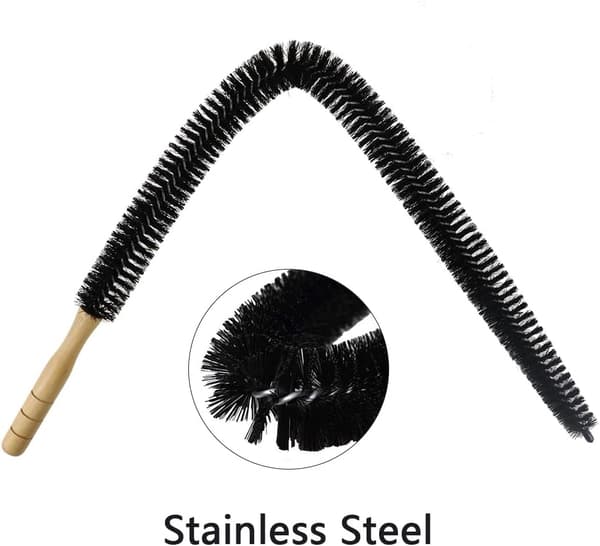 2-pack Radiatorborste Radiatorrengöringsborste 75 cm Lång och Flexibel
