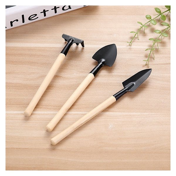 Beach Shovel Sets Blomma Grönsaksplantering Tillbehör Mini Gar