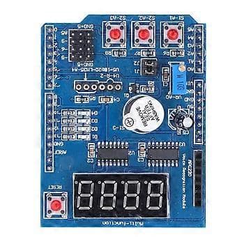 XD?203 MCU Multifunktionelt udvidelseskort 4-cifret digitalt display udviklingsmodul ( )