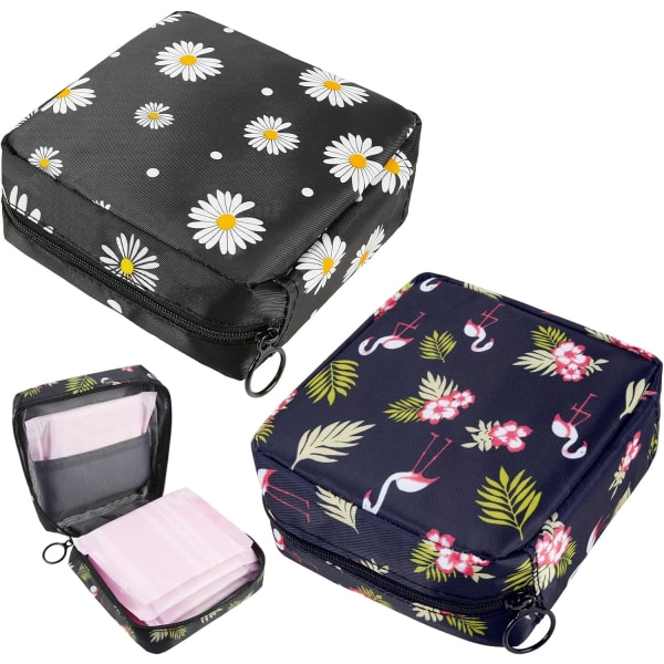 13*5*13cm, (flamingo) 2 ST förvaring av sanitetsbindor, Sharp Waterpro