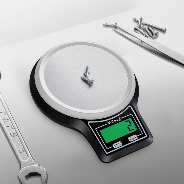 Köksvåg 5Kg/0,1g [Uppgraderad], Elektronisk mat med hög precision