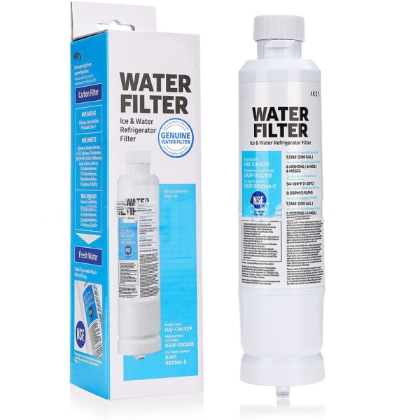 Set med 2 filter (DA29-00020B) Kylskåp, kylskåpsvattenfilter