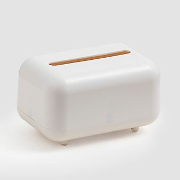 Kreativ Papperservetthållare med Lock, Hållbar, för Kontor, Restaurang, Sovsalar (Grön)