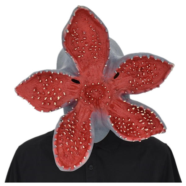 Halloween Demogorgons Mask, Cosplay Kostym Huvudbonader Latex Masker,