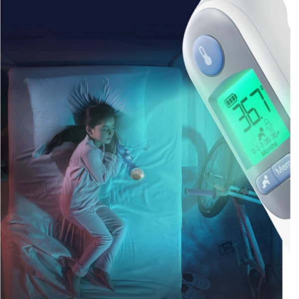 ThermoScan 6 örontermometer Professionell noggrannhet, färgskärm,