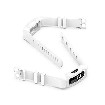 Til Fitbit Inspire 2 Silikone Urrem White