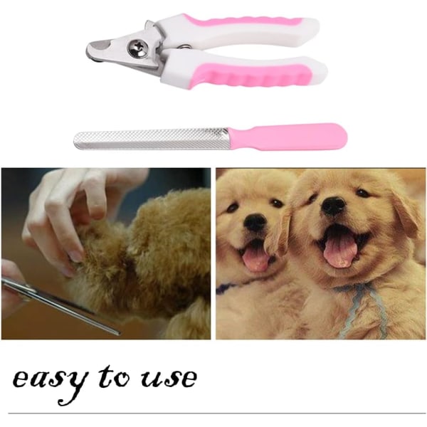 Nagelklippare för katt och hund med nagelfil Kattkloklippare med S