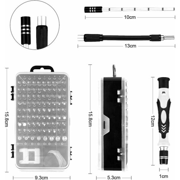 115 i 1 mini set för tvättmaskin, luft