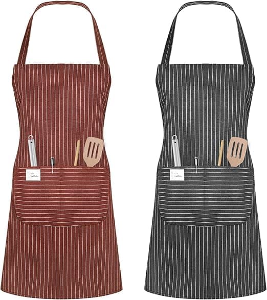 Unisex Justerbart Smekke Forkle (kaffe+grå)