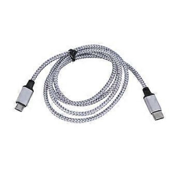 Nylon USB C til 5-pinners USB-ladekabel for effektiv lading og dataoverføring på tvers av flere enheter, valgfri lengde 1m