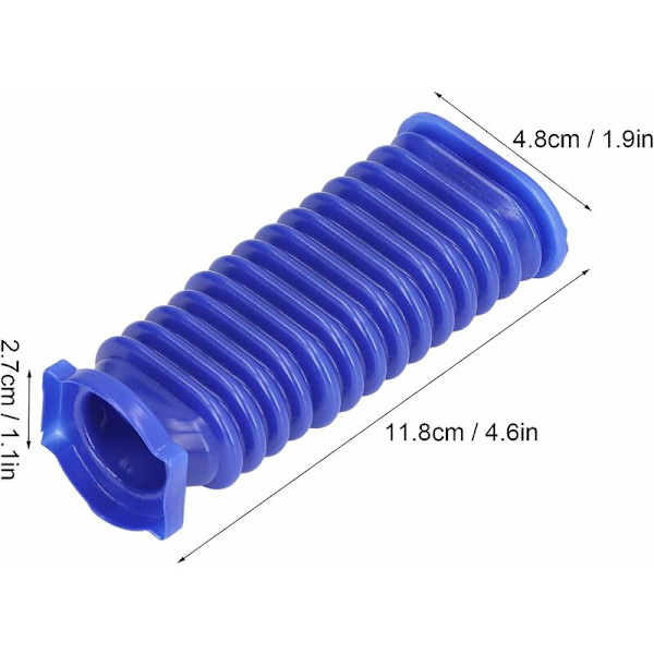 2 st mjuka plyschremsor slang kompatibel med Dyson V7 V8 V10 V11,